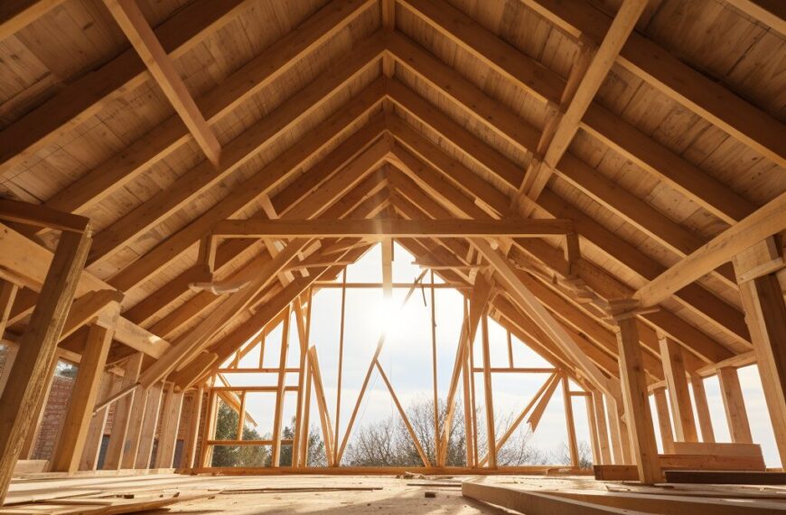what are the parts of roof framing